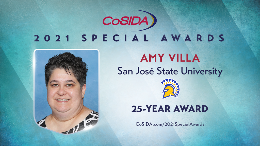 2021 Special Awards Salute: Amy Villa (San José State), 25-Year Award